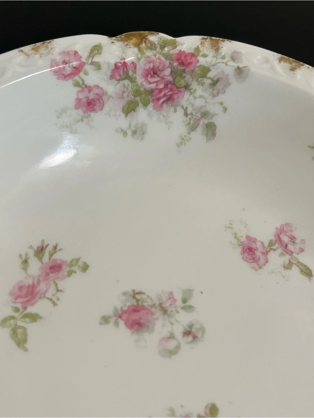 🔻🔻🔻sale Vintage Haviland Limoges Fine China Serving Bowl